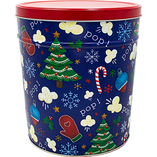 Everyone's Favorite Tin - 3.5 Gallon - Movie Theater, Caramel, and Cheddar