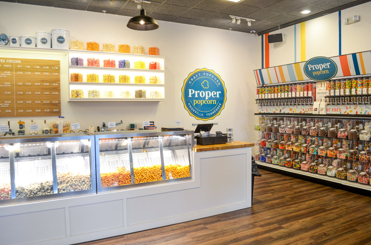 Proper Popcorn | Craft Gourmet Popcorn Makers | Knoxville, Tennessee