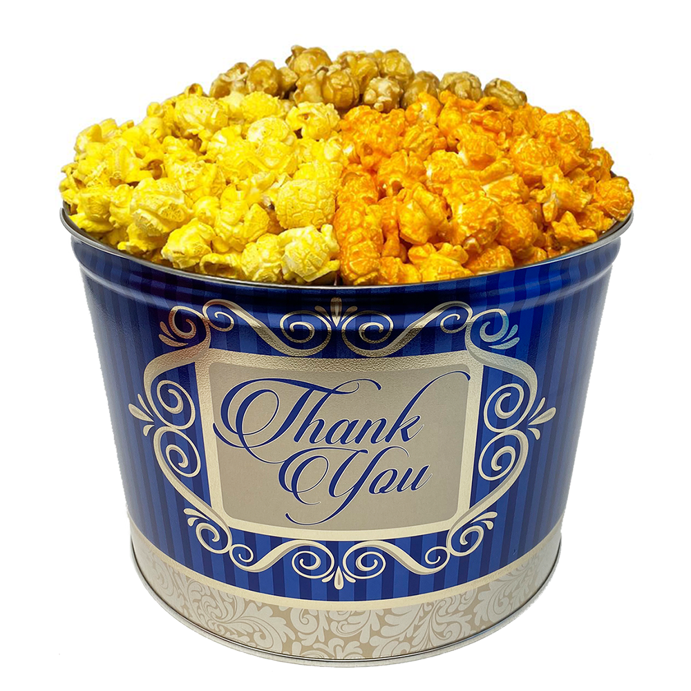 Everyone's Favorite Tin - 2 Gallon - Movie Theater, Caramel, and Cheddar