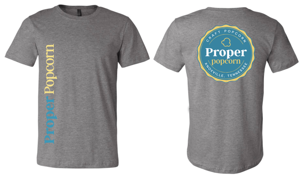 Gray Proper Popcorn T-Shirt