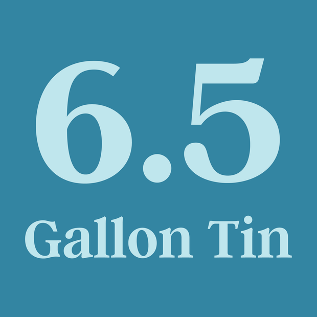 6.5 Gallon Tin Designs